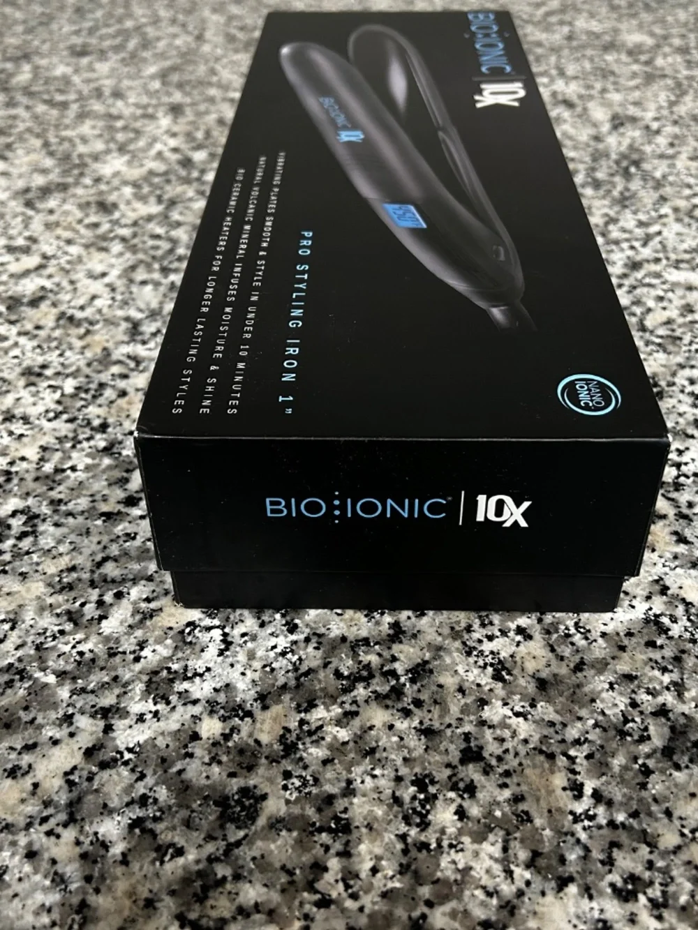 Bio Ionic 10x Pro Styling Iron 1” Nano Ionic - with vibrating plates - Brand New - Picture 4 of 8